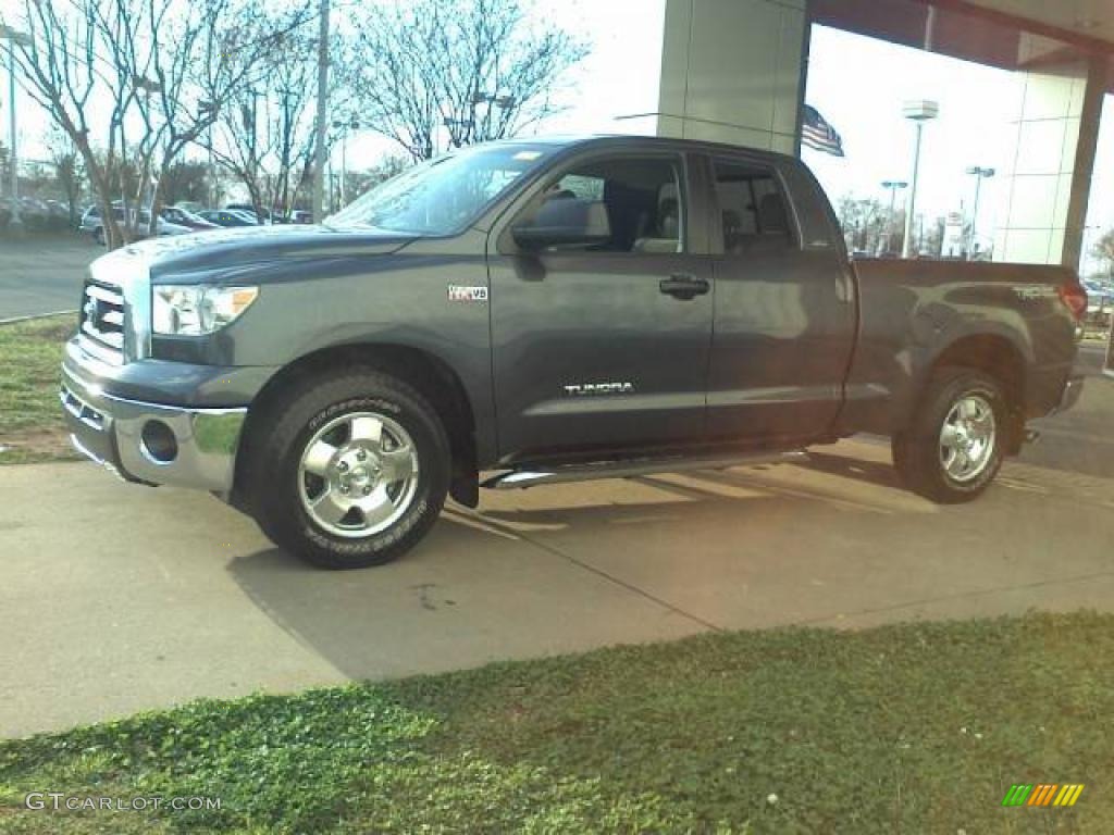 2007 Tundra SR5 Double Cab - Slate Metallic / Graphite Gray photo #17