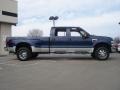 2008 Dark Blue Pearl Metallic Ford F350 Super Duty Lariat Crew Cab 4x4 Dually  photo #2