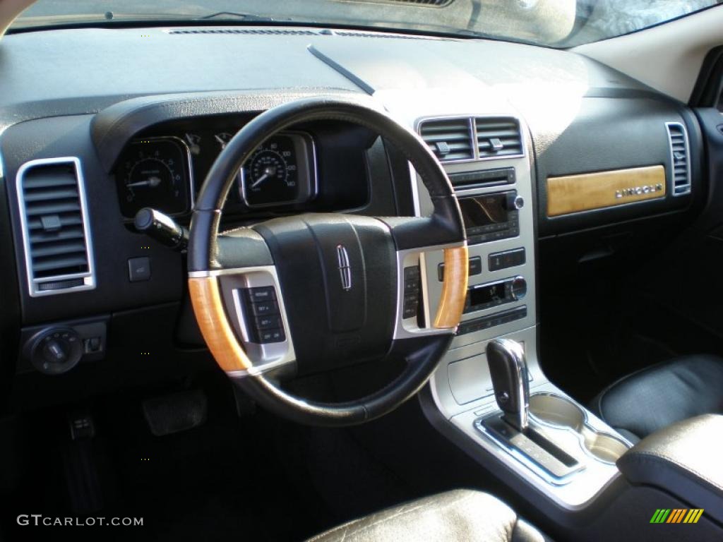 2009 Lincoln MKX Standard MKX Model Ebony Black Dashboard Photo #45717790