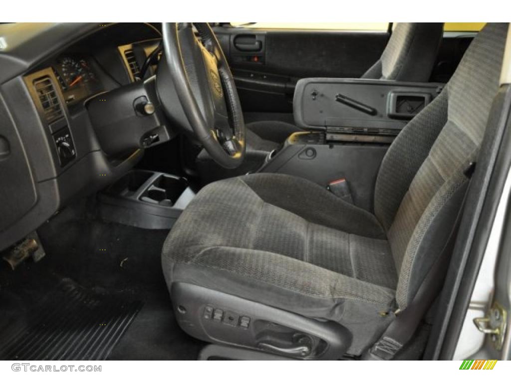 2001 Durango SLT 4x4 - Bright Platinum Metallic / Dark Slate Gray photo #14
