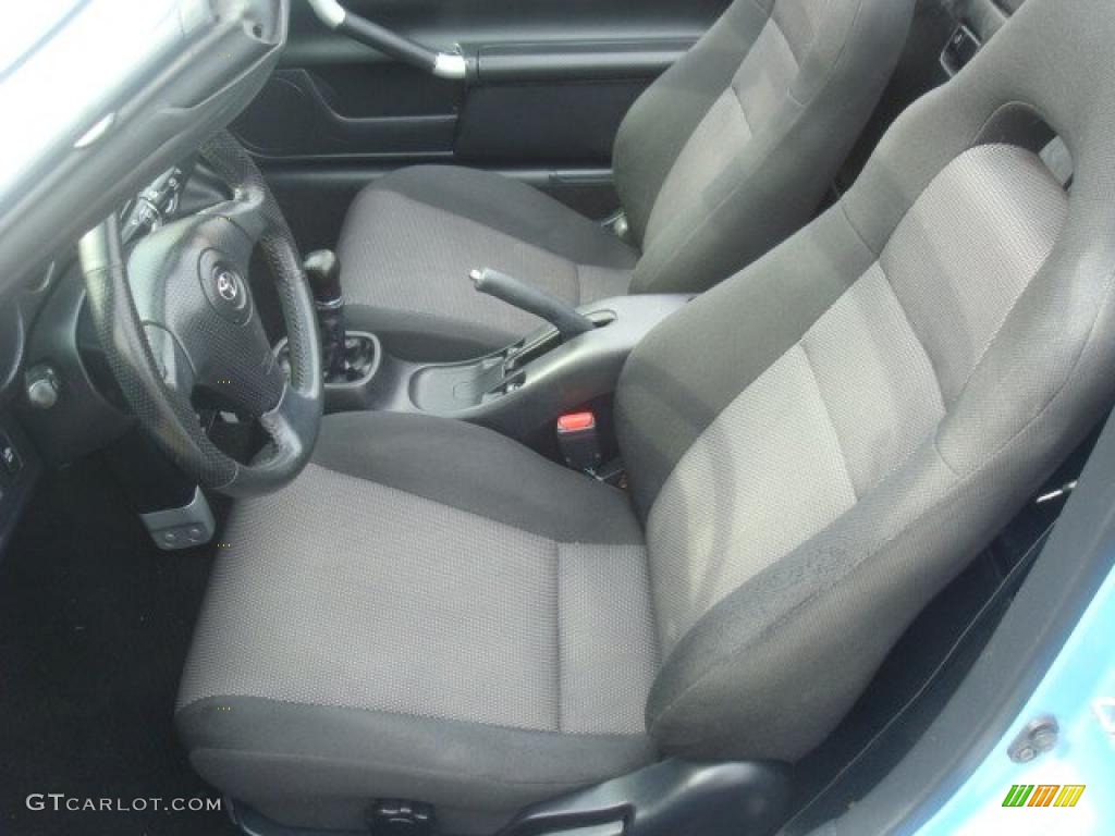 Gray Interior 2003 Toyota MR2 Spyder Roadster Photo #45719116
