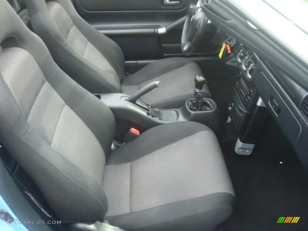 Gray Interior 2003 Toyota MR2 Spyder Roadster Photo #45719124