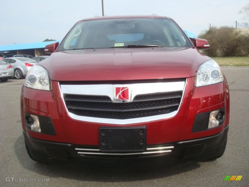 2007 Outlook XR AWD - Red Jewel / Black photo #9