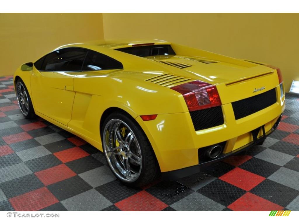 Giallo Midas 2004 Lamborghini Gallardo Coupe Exterior Photo #45719836