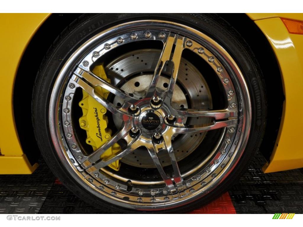 2004 Lamborghini Gallardo Coupe Custom Wheels Photo #45720052