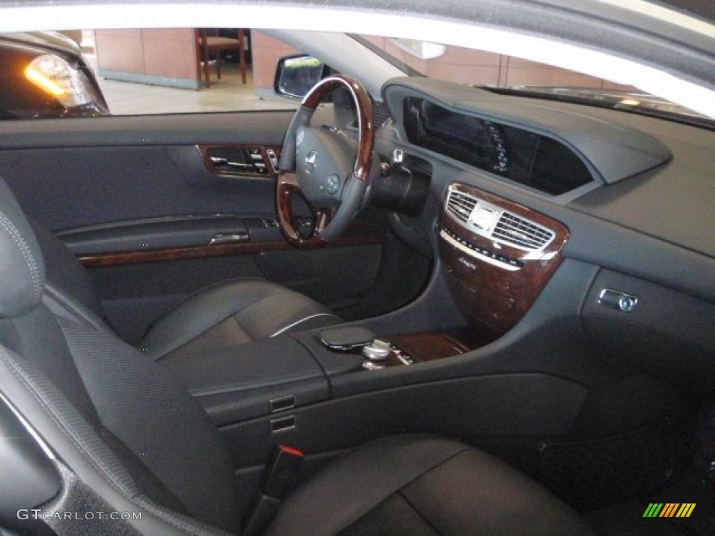 Black Interior 2011 Mercedes-Benz CL 550 4MATIC Photo #45720116