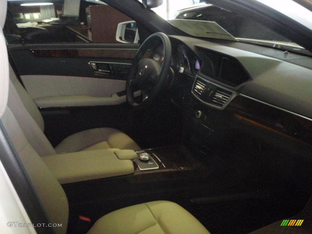 2011 E 350 4Matic Wagon - Arctic White / Almond/Black photo #5