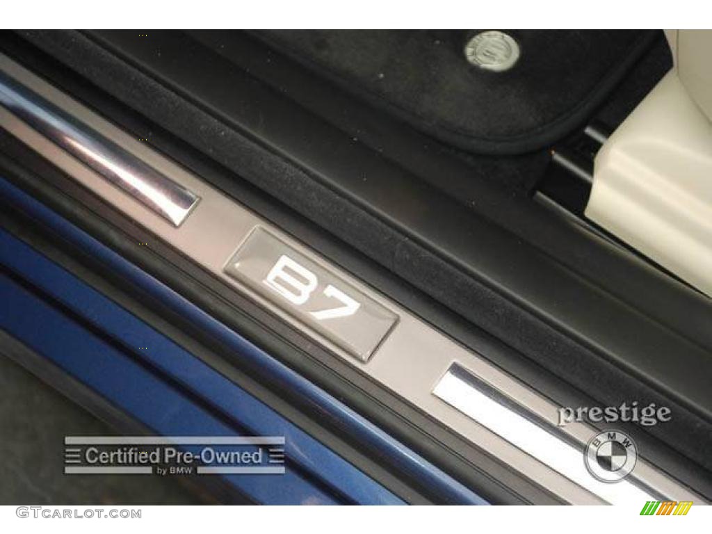 2007 7 Series Alpina B7 - Alpina Blue Metallic / Cream Beige photo #9