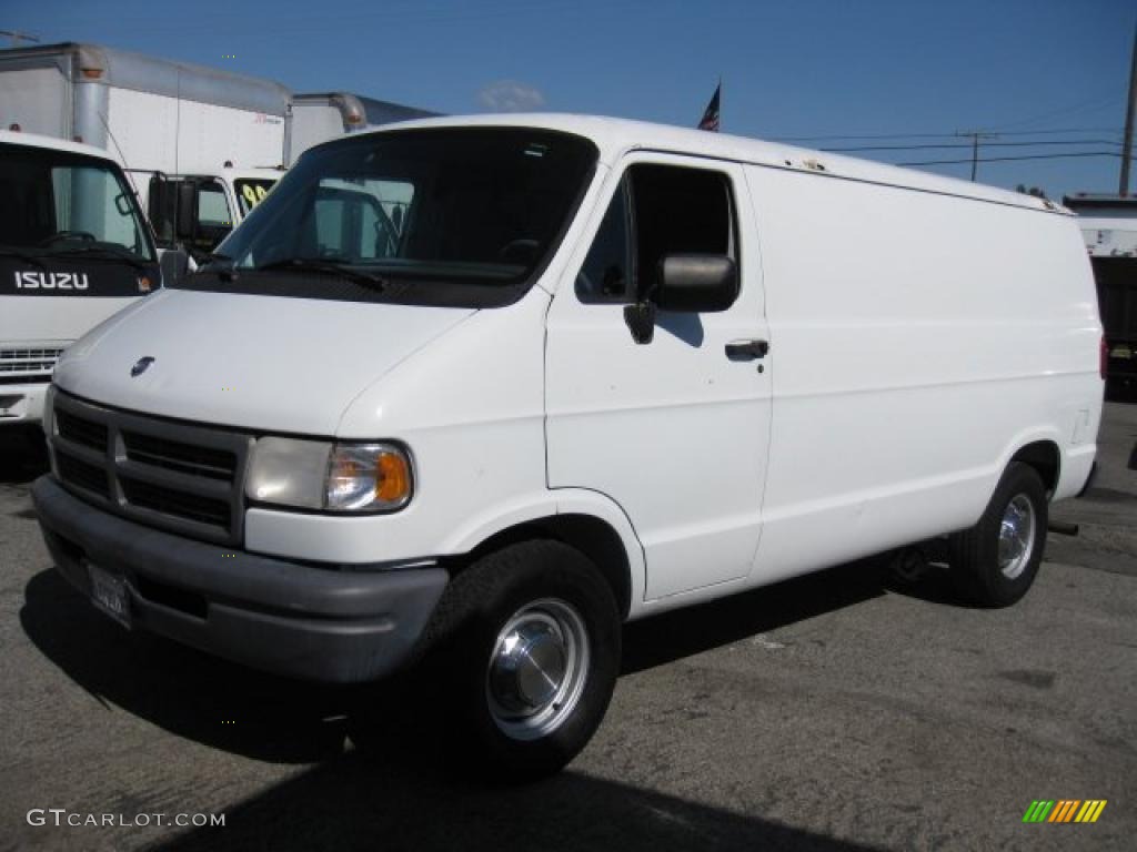 1996 Ram Van 2500 Commercial - Stone White / Gray photo #3