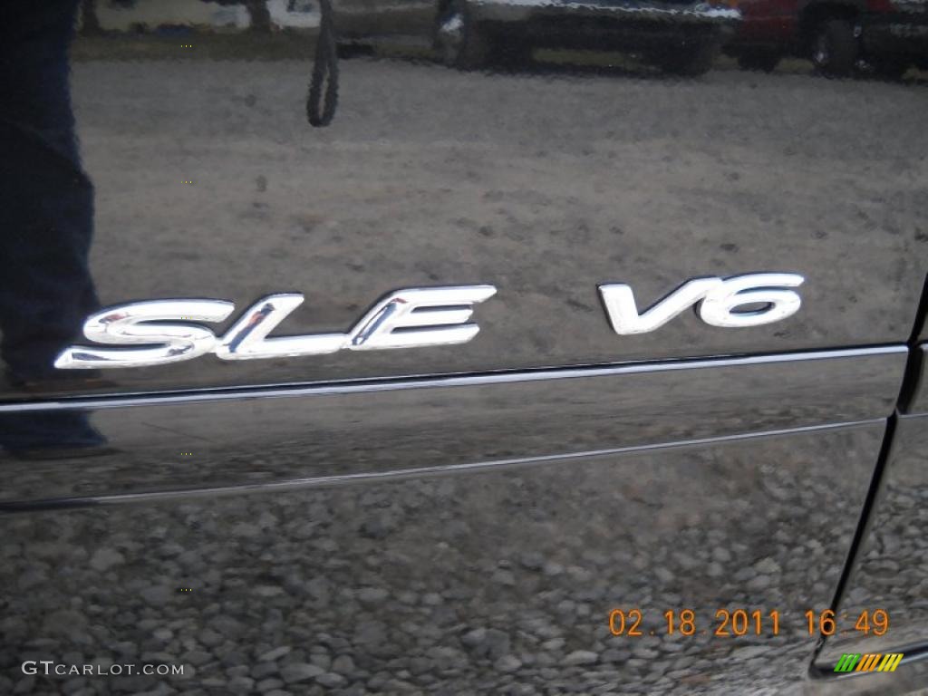 2003 Solara SLE V6 Coupe - Black Sand Pearl / Ivory photo #14
