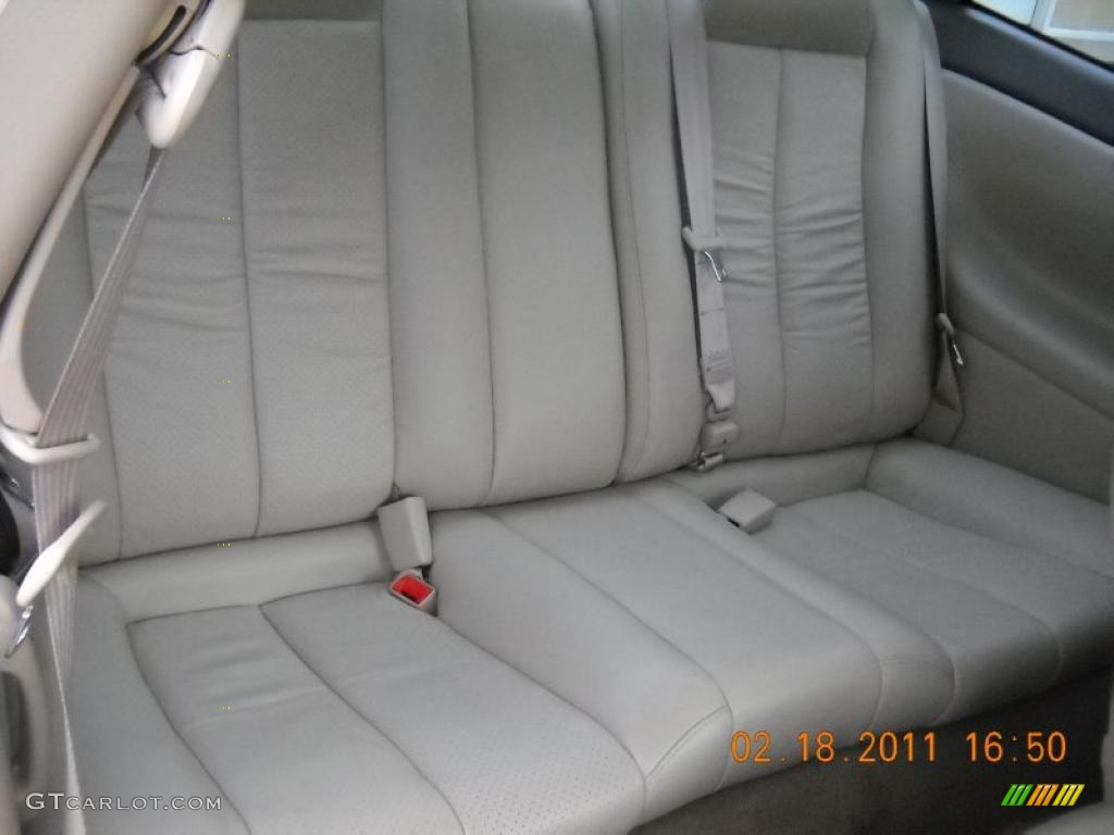 2003 Solara SLE V6 Coupe - Black Sand Pearl / Ivory photo #37