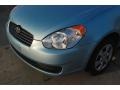 2010 Ice Blue Hyundai Accent GLS 4 Door  photo #8