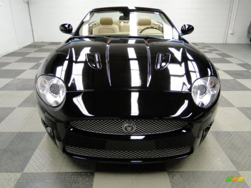 Celestial Black Metallic 2008 Jaguar XK XKR Convertible Exterior Photo #45729062