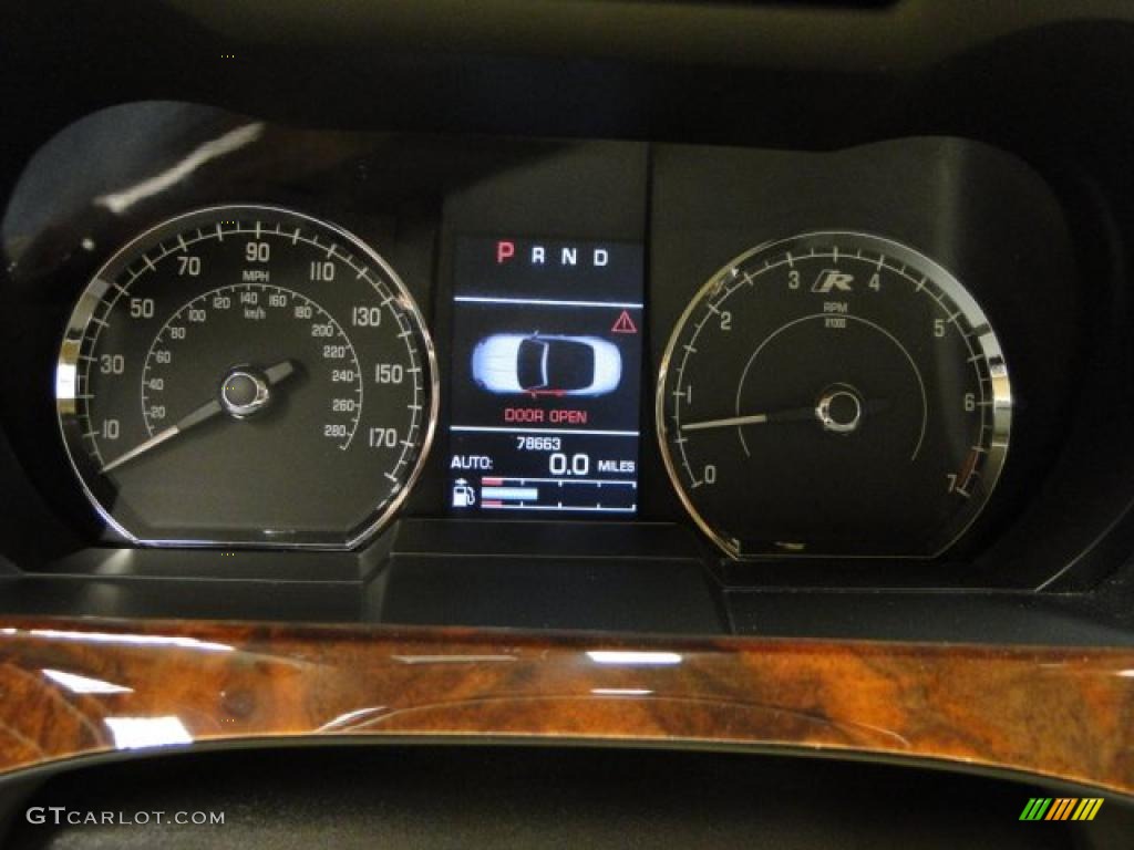 2008 Jaguar XK XKR Convertible Gauges Photo #45729370