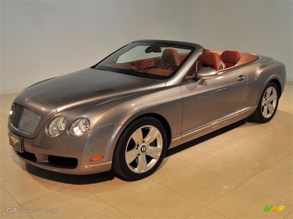 2007 Continental GTC  - Silver Tempest / Saddle photo #1