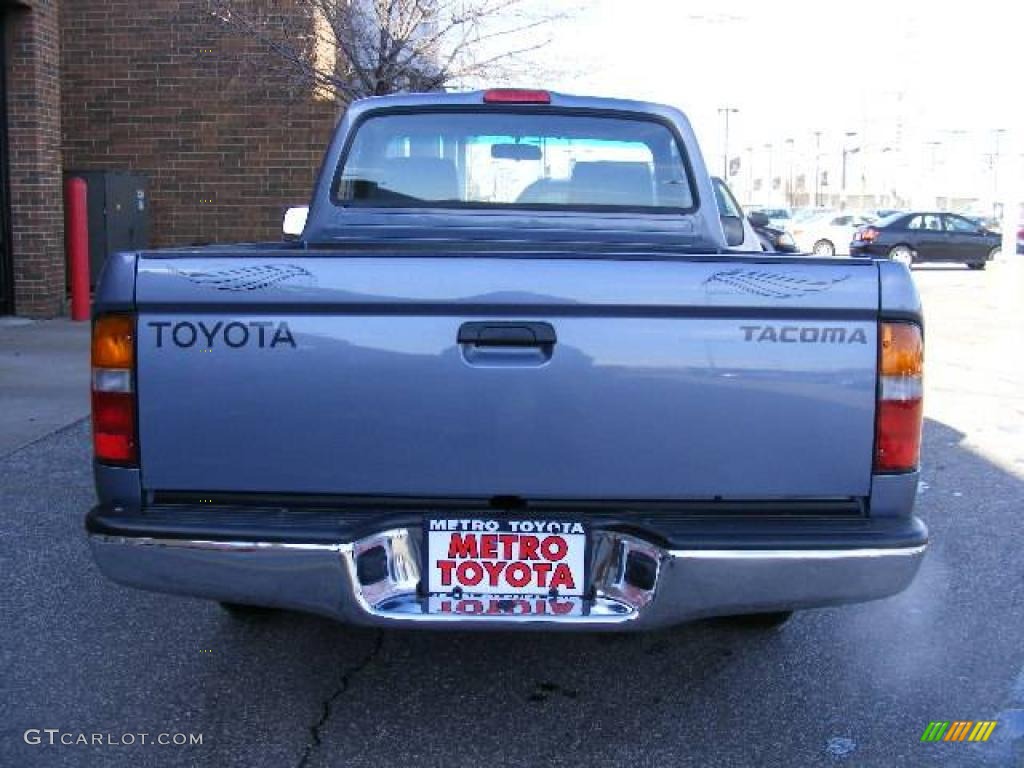 1998 Tacoma Regular Cab - Mystic Purple Mica / Gray photo #4
