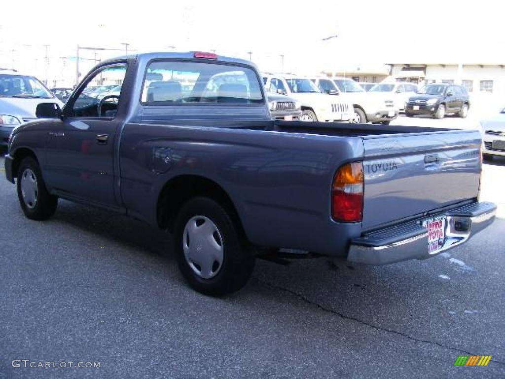 1998 Tacoma Regular Cab - Mystic Purple Mica / Gray photo #5