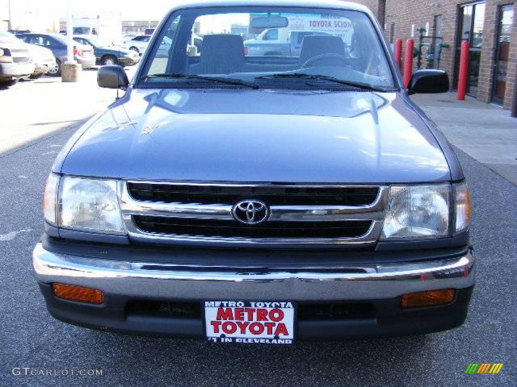 1998 Tacoma Regular Cab - Mystic Purple Mica / Gray photo #7