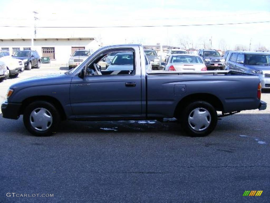1998 Tacoma Regular Cab - Mystic Purple Mica / Gray photo #8