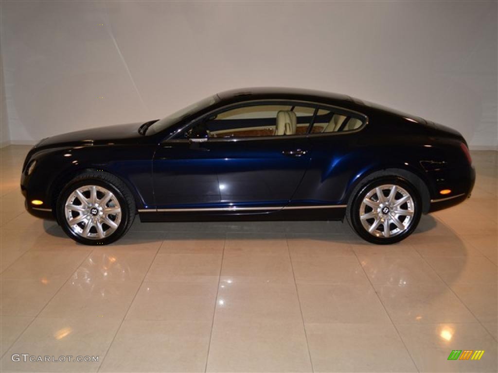 Dark Sapphire 2007 Bentley Continental GT Standard Continental GT Model Exterior Photo #45730074