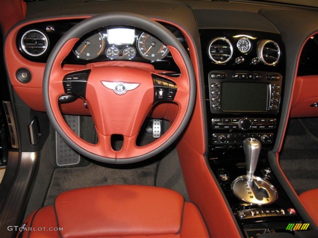 2010 Continental Flying Spur  - Beluga / Fireglow photo #15