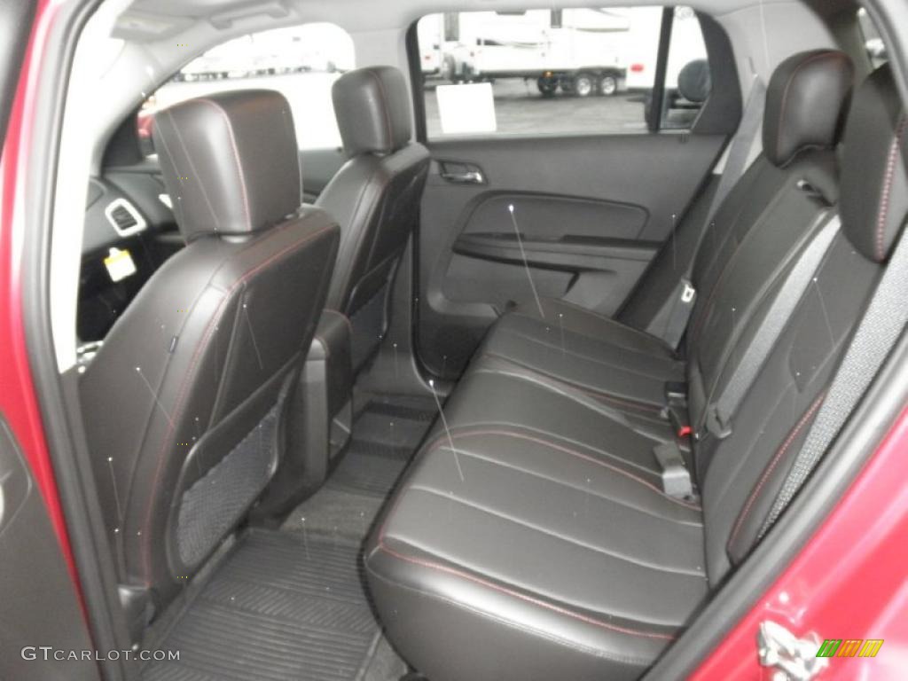 Jet Black Interior 2011 GMC Terrain SLT AWD Photo #45731022
