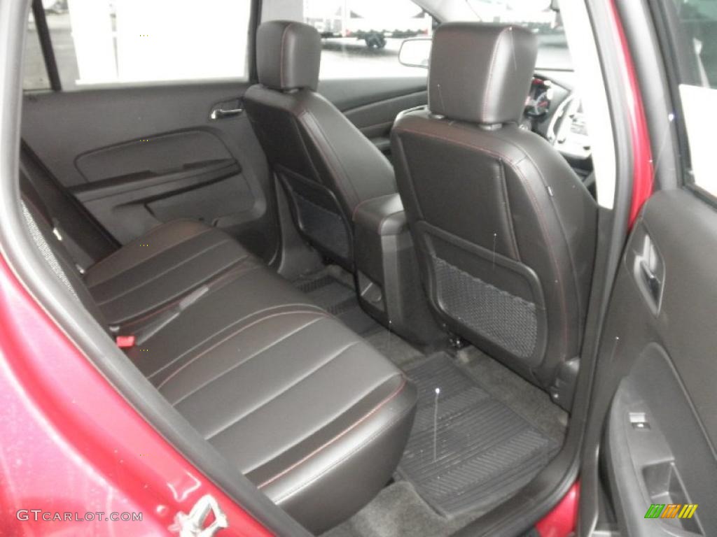 Jet Black Interior 2011 GMC Terrain SLT AWD Photo #45731070