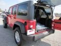 2011 Flame Red Jeep Wrangler Unlimited Sport 4x4  photo #14