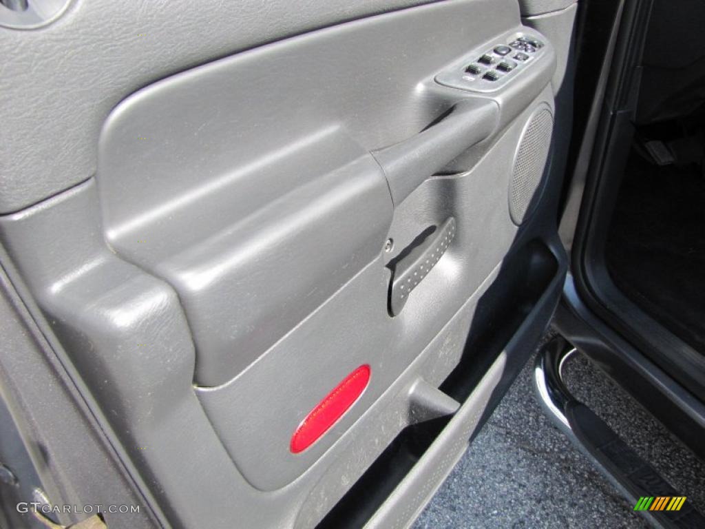 2003 Ram 1500 SLT Quad Cab - Graphite Metallic / Dark Slate Gray photo #12