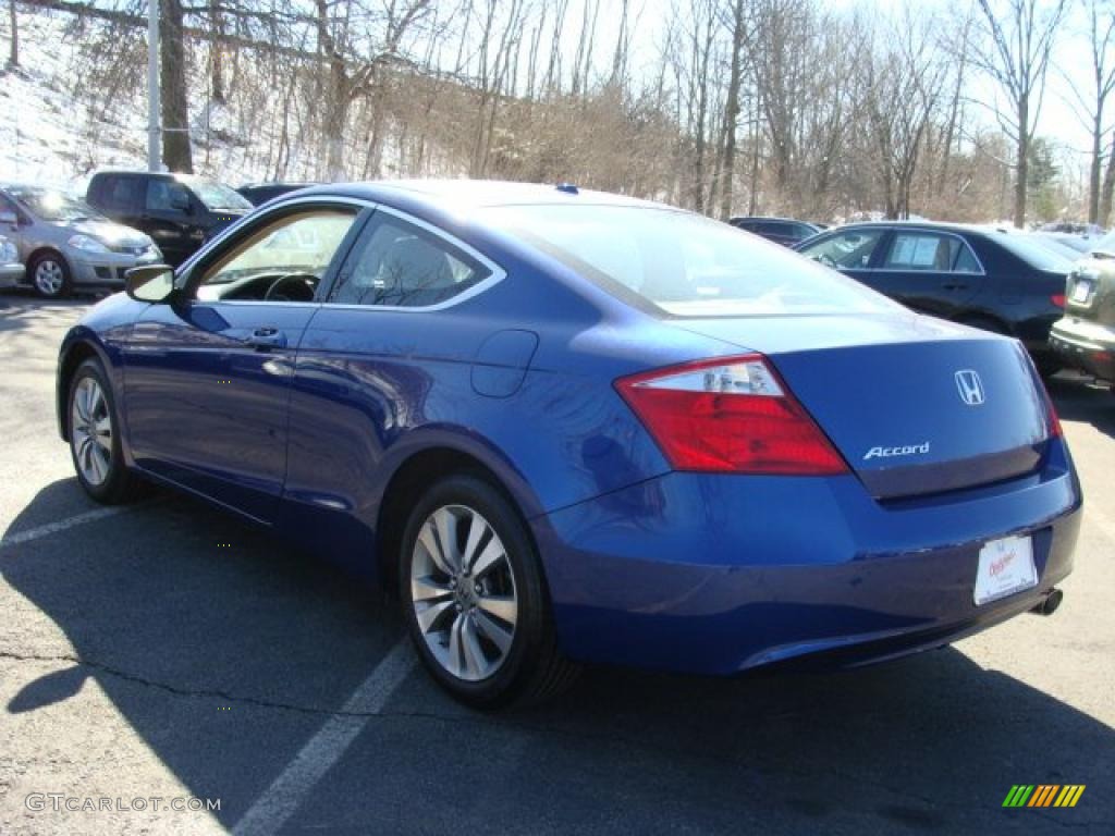 2008 Accord EX-L Coupe - Belize Blue Pearl / Ivory photo #7