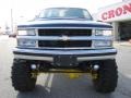 2000 Indigo Blue Metallic Chevrolet Silverado 2500 LS Crew Cab 4x4  photo #2