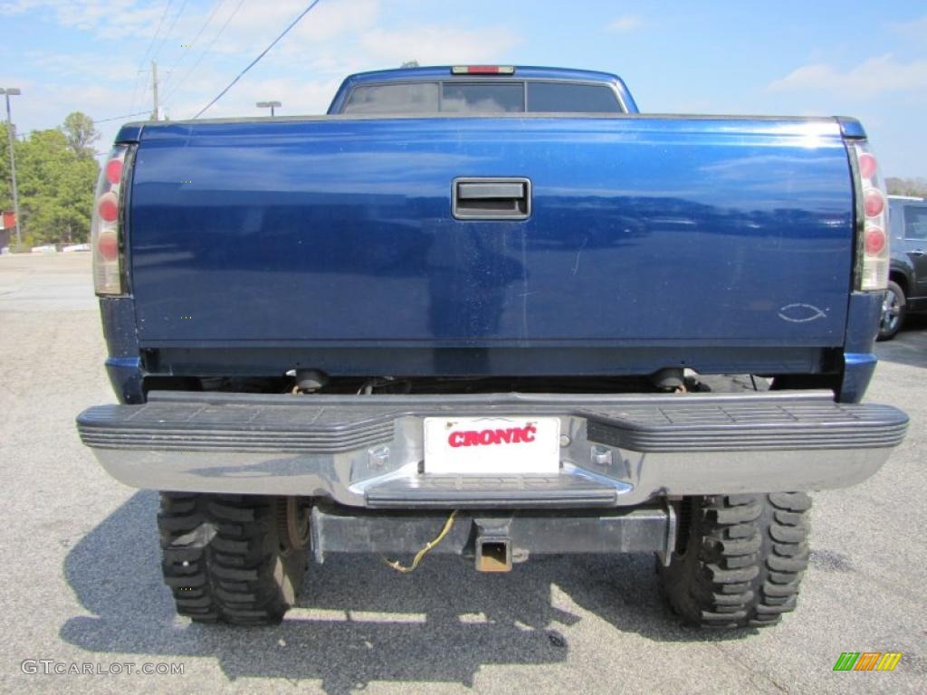 2000 Silverado 2500 LS Crew Cab 4x4 - Indigo Blue Metallic / Graphite photo #5