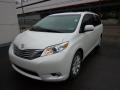 2011 Blizzard White Pearl Toyota Sienna Limited AWD  photo #11