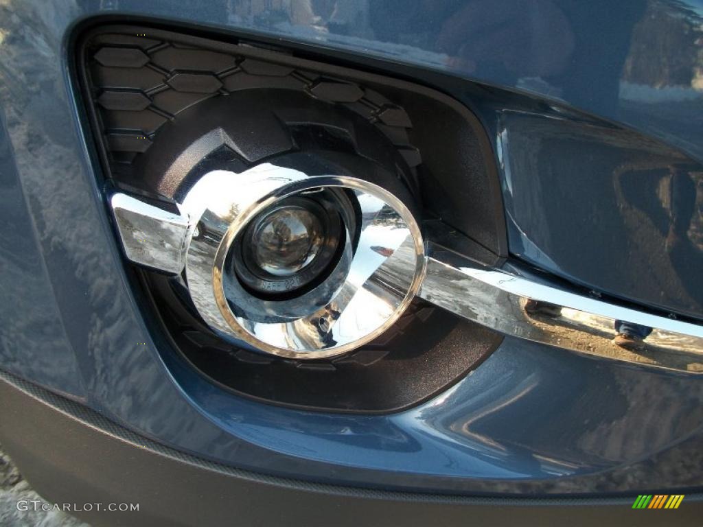 2011 Equinox LTZ AWD - Twilight Blue Metallic / Light Titanium/Jet Black photo #10
