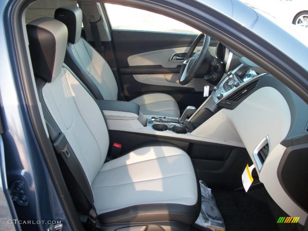 Light Titanium/Jet Black Interior 2011 Chevrolet Equinox LTZ AWD Photo #45733738