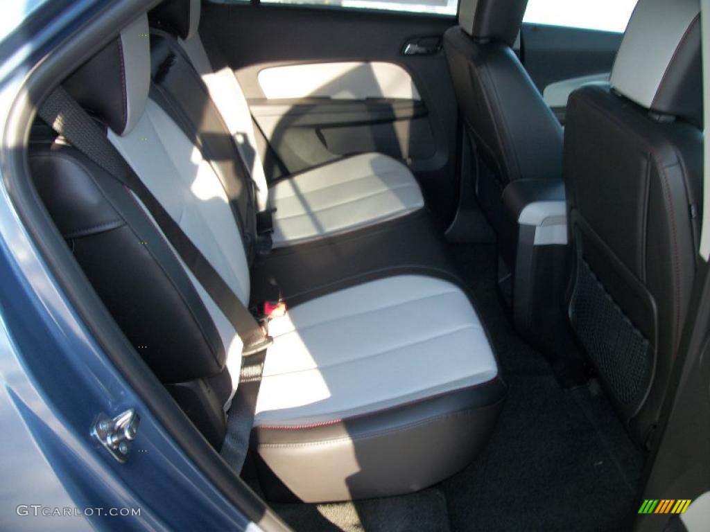 Light Titanium/Jet Black Interior 2011 Chevrolet Equinox LTZ AWD Photo #45733770