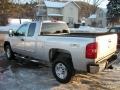 2010 Sheer Silver Metallic Chevrolet Silverado 2500HD LT Extended Cab 4x4  photo #4