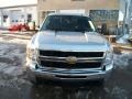 2010 Sheer Silver Metallic Chevrolet Silverado 2500HD LT Extended Cab 4x4  photo #7