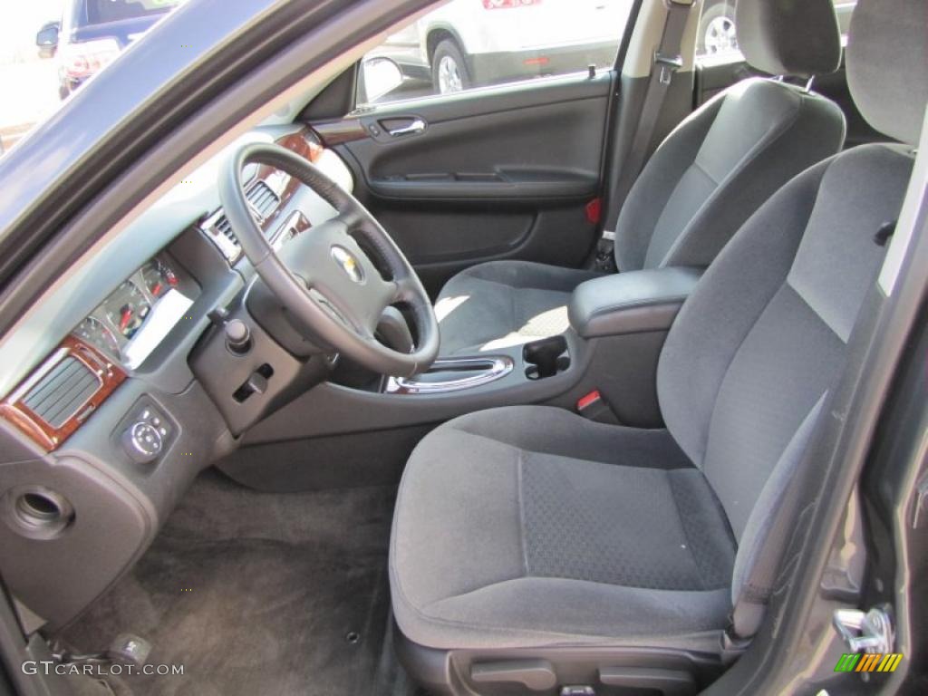 Ebony Interior 2011 Chevrolet Impala LT Photo #45734434