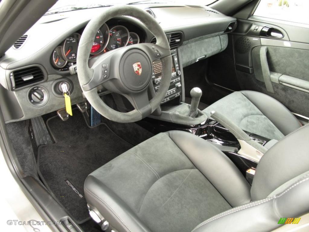 Black Interior 2011 Porsche 911 Carrera GTS Coupe Photo #45735370