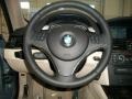 Cream Beige Steering Wheel Photo for 2007 BMW 3 Series #45735722