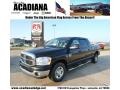 2007 Brilliant Black Dodge Ram 2500 SLT Mega Cab  photo #1