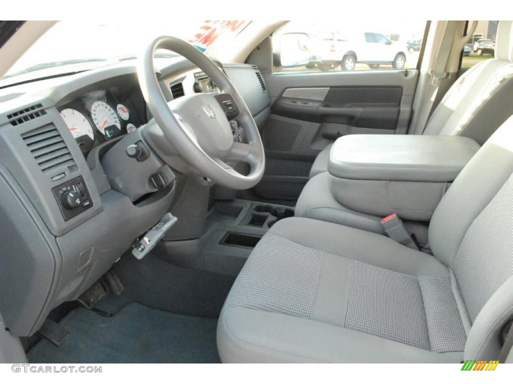 Medium Slate Gray Interior 2007 Dodge Ram 2500 SLT Mega Cab Photo #45737086