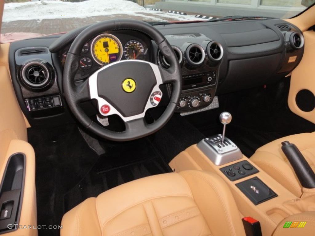 2008 Ferrari F430 Coupe Beige Dashboard Photo #45737318