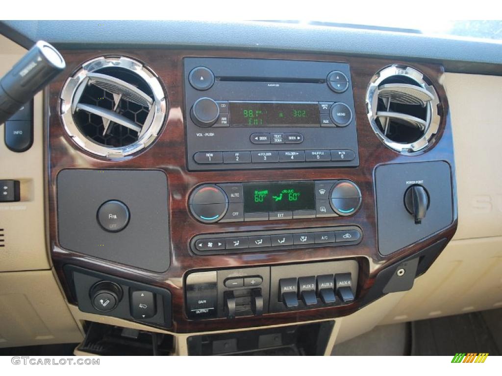 2008 Ford F350 Super Duty Lariat Crew Cab Dually Controls Photo #45737490