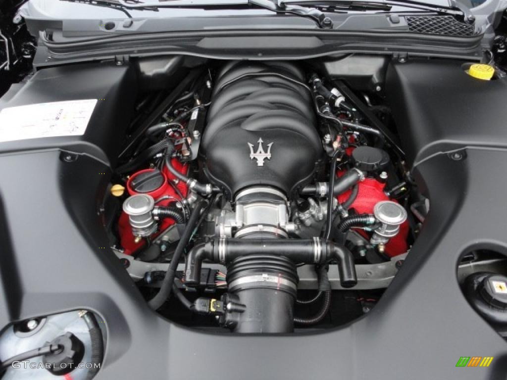 2011 Maserati GranTurismo Convertible GranCabrio 4.7 Liter DOHC 32-Valve VVT V8 Engine Photo #45737522