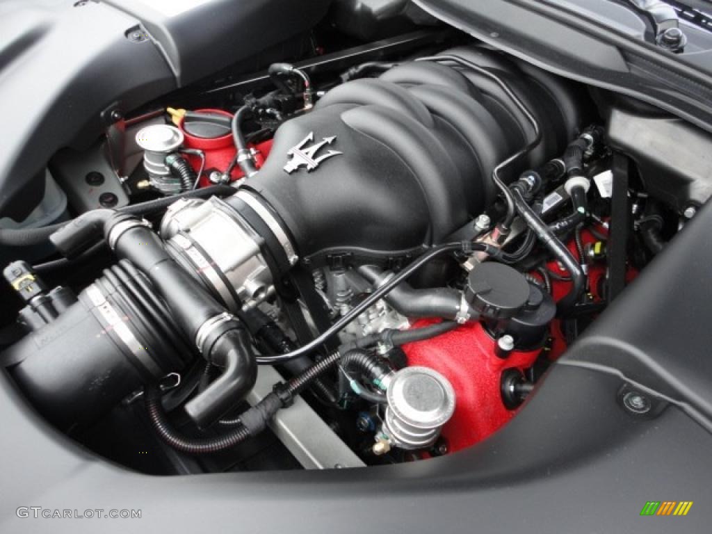 2011 Maserati GranTurismo Convertible GranCabrio 4.7 Liter DOHC 32-Valve VVT V8 Engine Photo #45737546