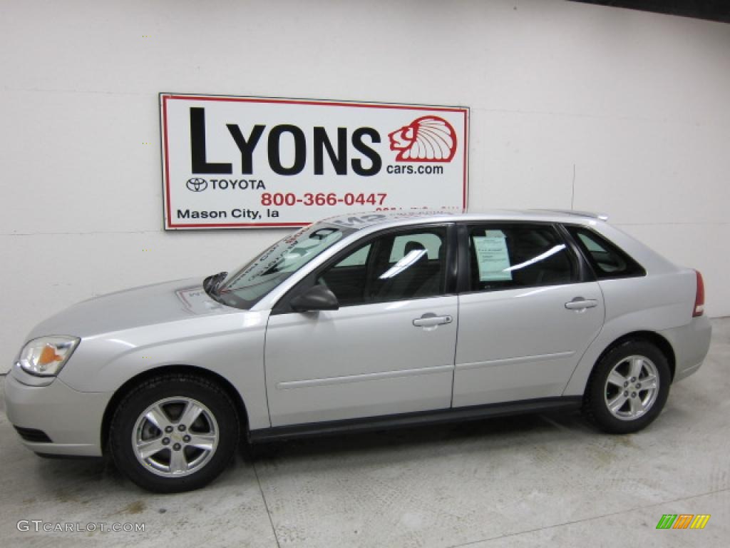 2005 Malibu Maxx LS Wagon - Galaxy Silver Metallic / Gray photo #1