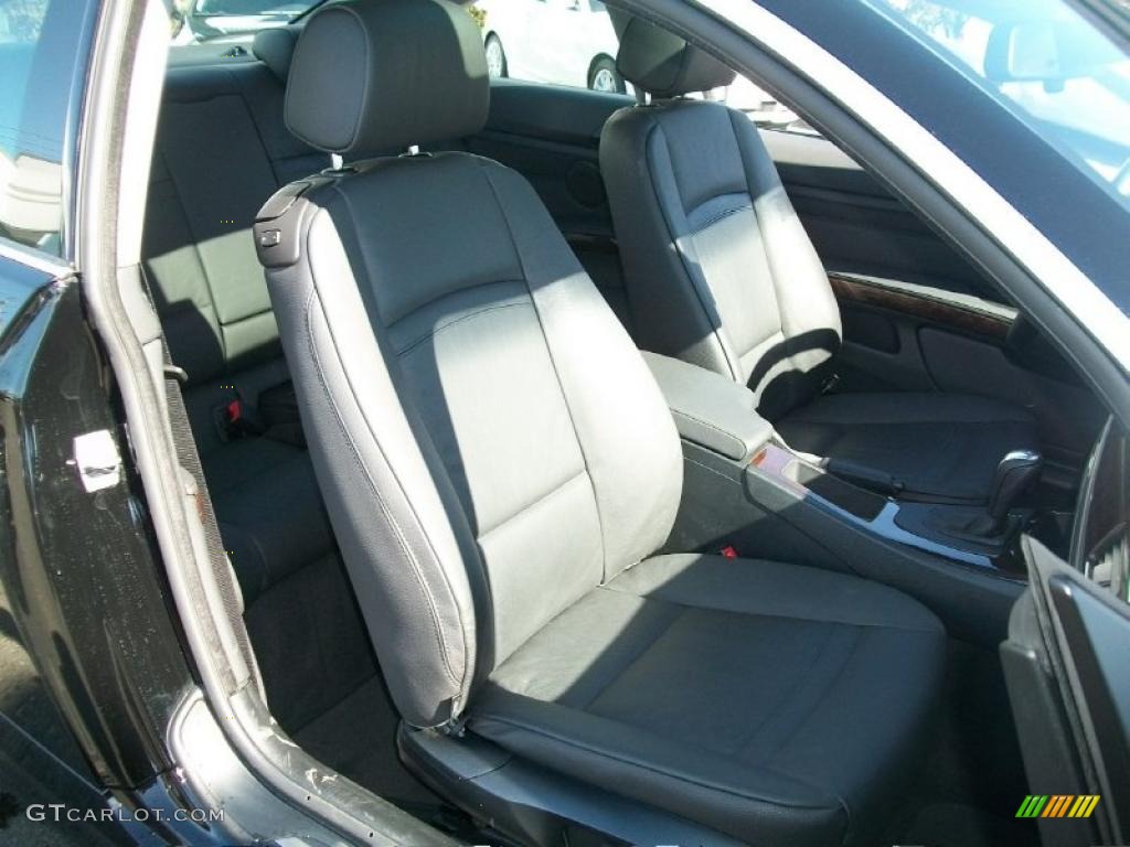 Black Interior 2010 BMW 3 Series 328i xDrive Coupe Photo #45740426