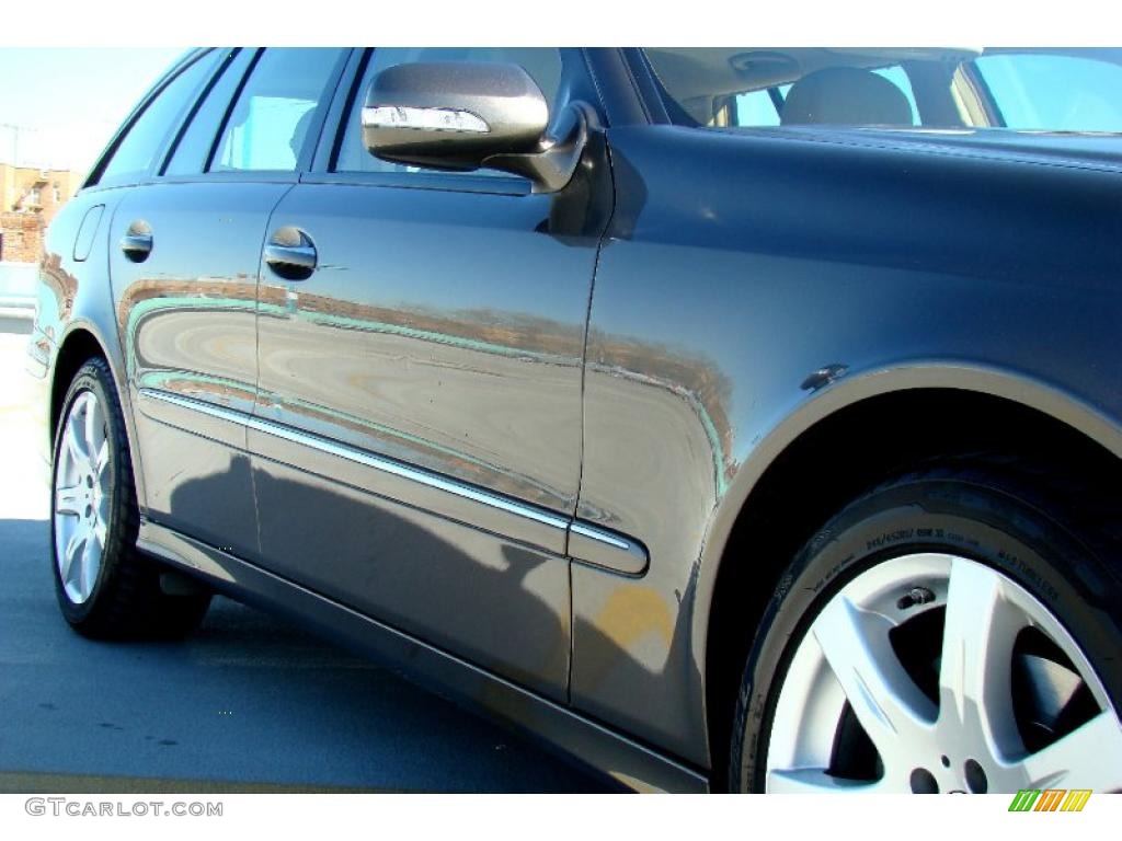 2008 E 350 4Matic Wagon - Indium Grey Metallic / Cashmere photo #18